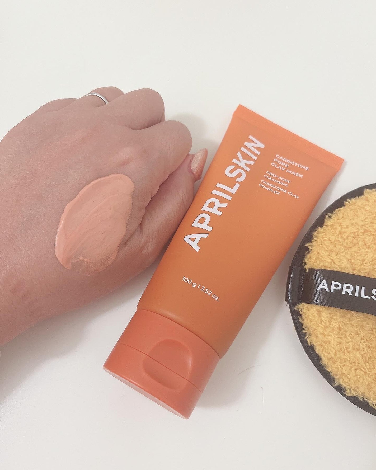 カロテン毛穴レスクレイパック/APRILSKIN/洗い流すパック・マスクを使ったクチコミ(3枚目)