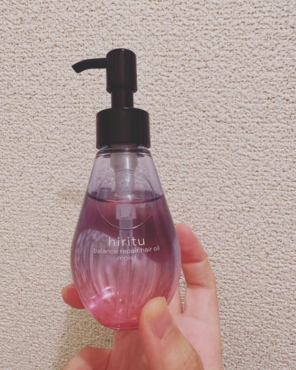 バランスリペアヘアオイル モイスト/hiritu/ヘアオイルを使ったクチコミ(1枚目)