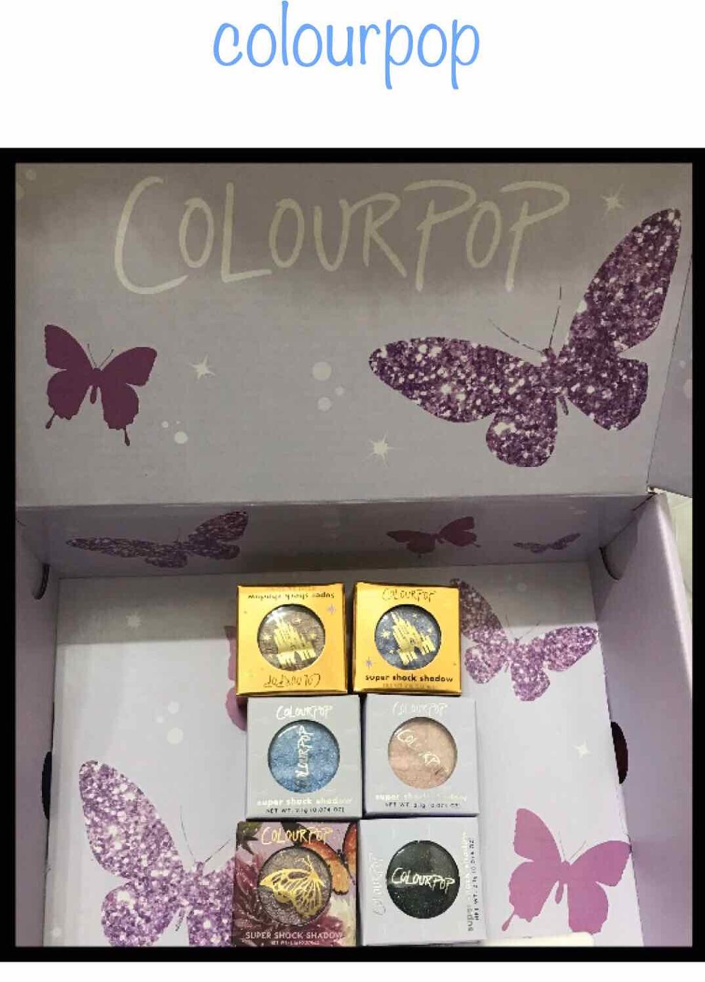 Super Shock Shadow/ColourPop/単色アイシャドウを使ったクチコミ（1枚目）