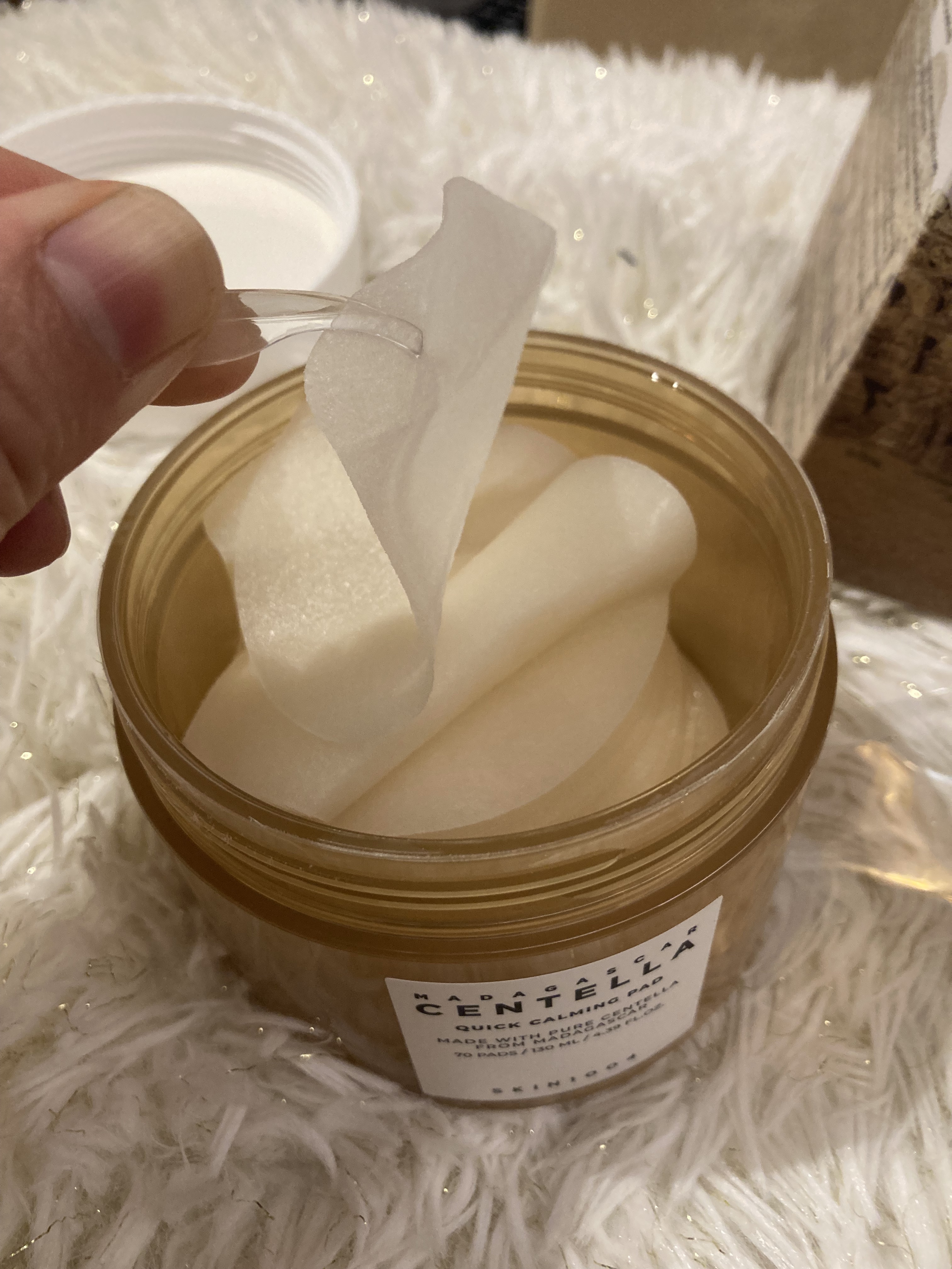 センテラ クイックカーミングパッド/SKIN1004/トナーパッドを使ったクチコミ（2枚目）