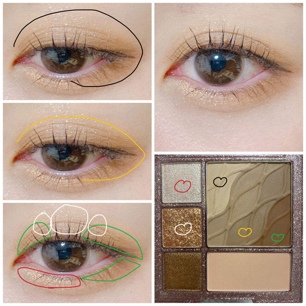 colorgram マルチキューブパレット/Colorgram/アイシャドウパレットを使ったクチコミ（3枚目）