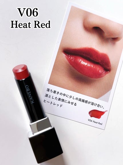 ルージュスターヴァイブラント/KANEBO/口紅を使ったクチコミ(3枚目)