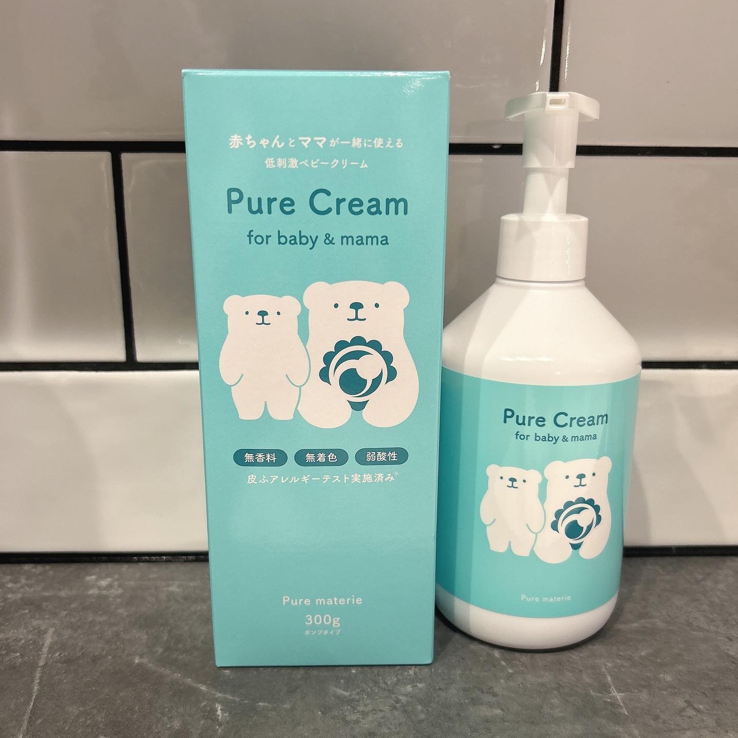 ピュア マテリエ ベビークリーム/pure materie/ボディクリームを使ったクチコミ（1枚目）