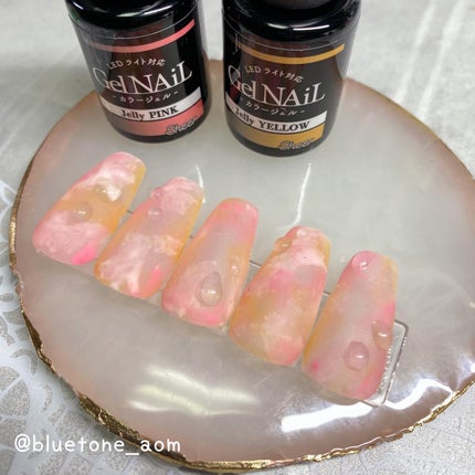 ジェルネイル(ライト対応)/セリア/ジェルネイルを使ったクチコミ(6枚目)