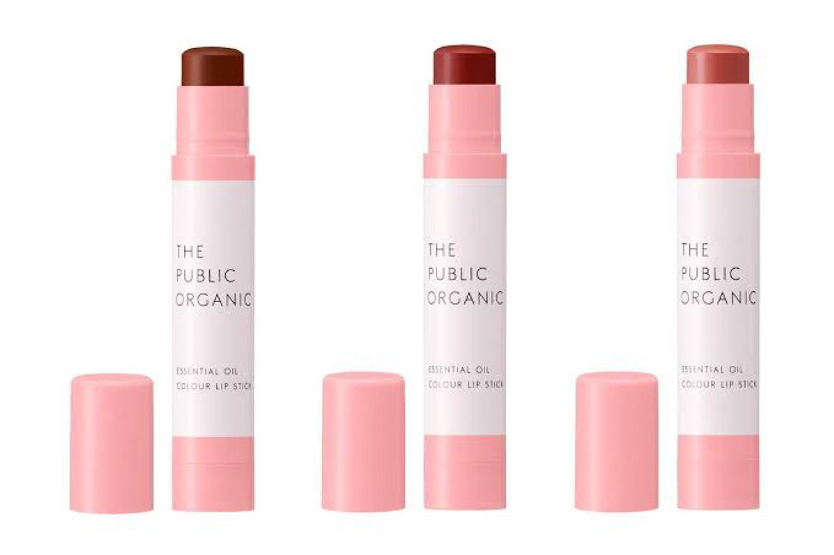 ザ パブリック オーガニック 精油カラーリップスティック/THE PUBLIC ORGANIC/リップクリームを使ったクチコミ（1枚目）