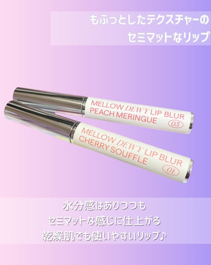 メロウデューイリップブラー/SISTER ANN/口紅を使ったクチコミ(2枚目)