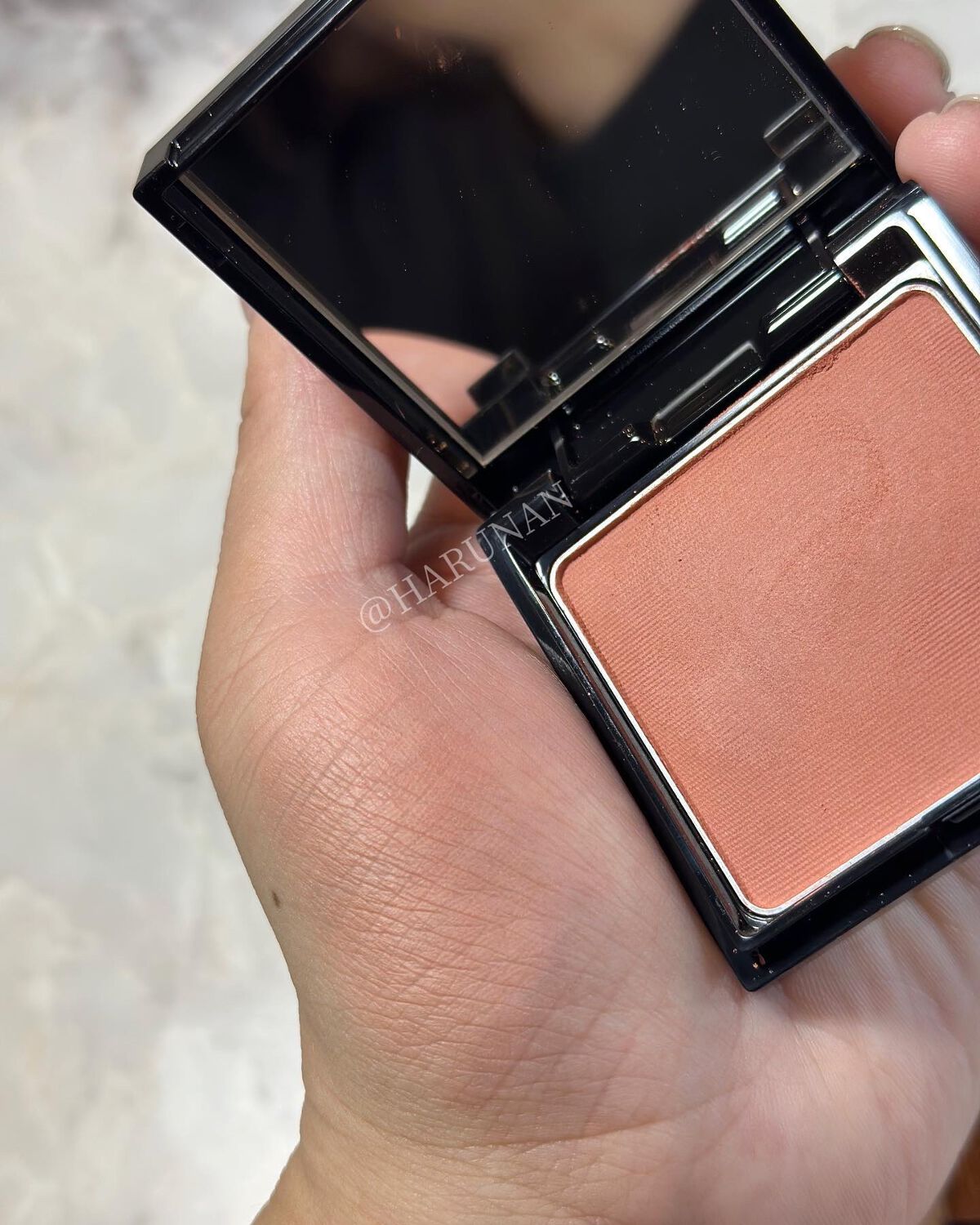 プレストチーク/&be/パウダーチークを使ったクチコミ(3枚目)