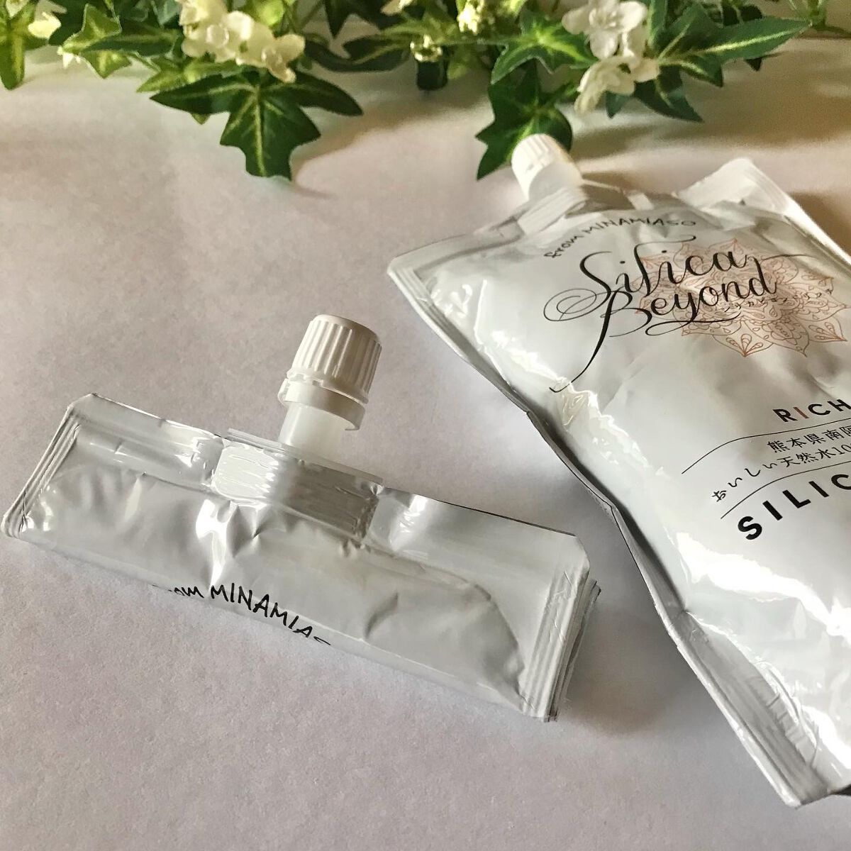 シリカビヨンドリッチ/silica beyond/ミネラルウォーターを使ったクチコミ（3枚目）