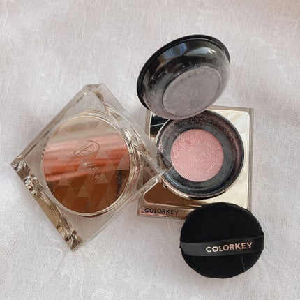 ラスティングルースパウダー/COLORKEY/ルースパウダーを使ったクチコミ(4枚目)