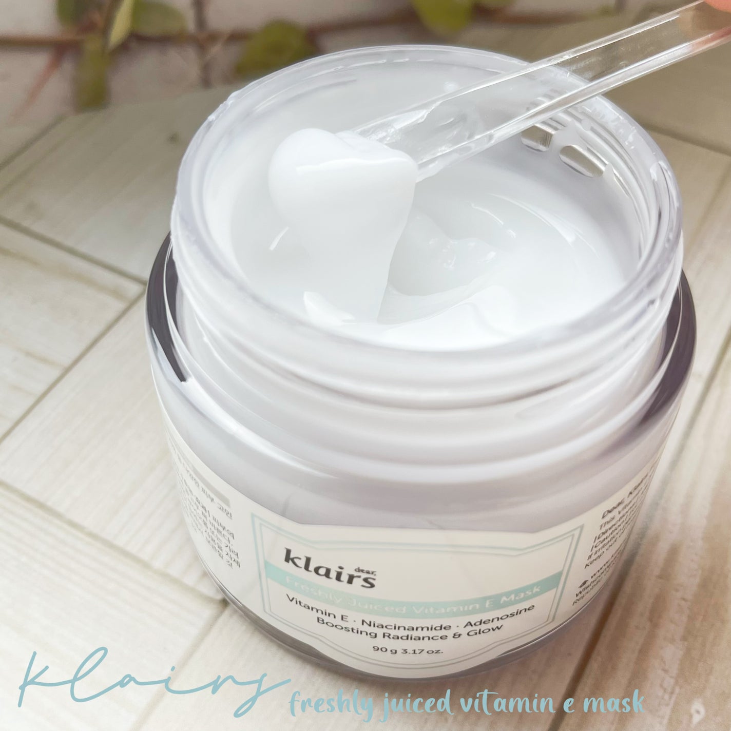 フレッシュリージュースドビタミンEマスク(90g)/Klairs/フェイスクリームを使ったクチコミ(3枚目)