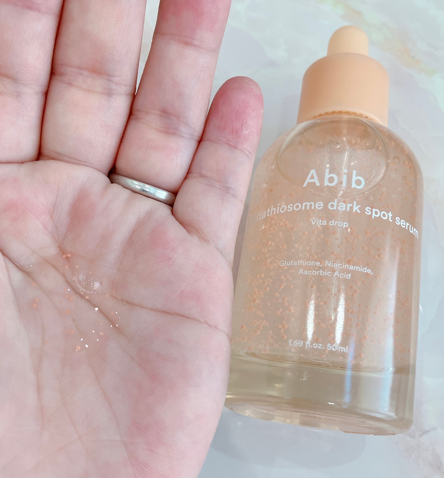 アビブ グルタチオンソームダークスポットセラムビタドロップ/Abib /美容液を使ったクチコミ(2枚目)