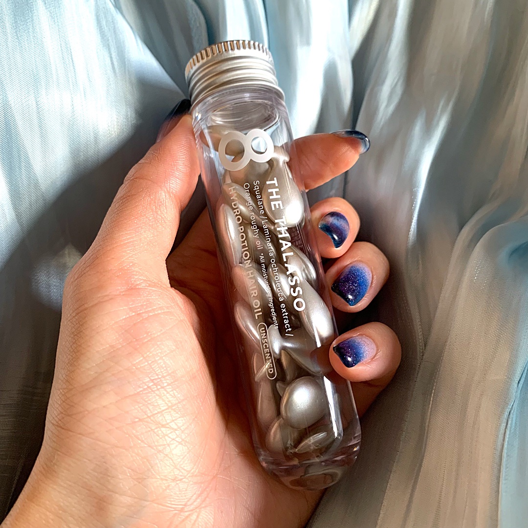 ハイドロポーション 美容液ヘアオイル（無香料）/エイトザタラソ/ヘアオイルを使ったクチコミ（2枚目）