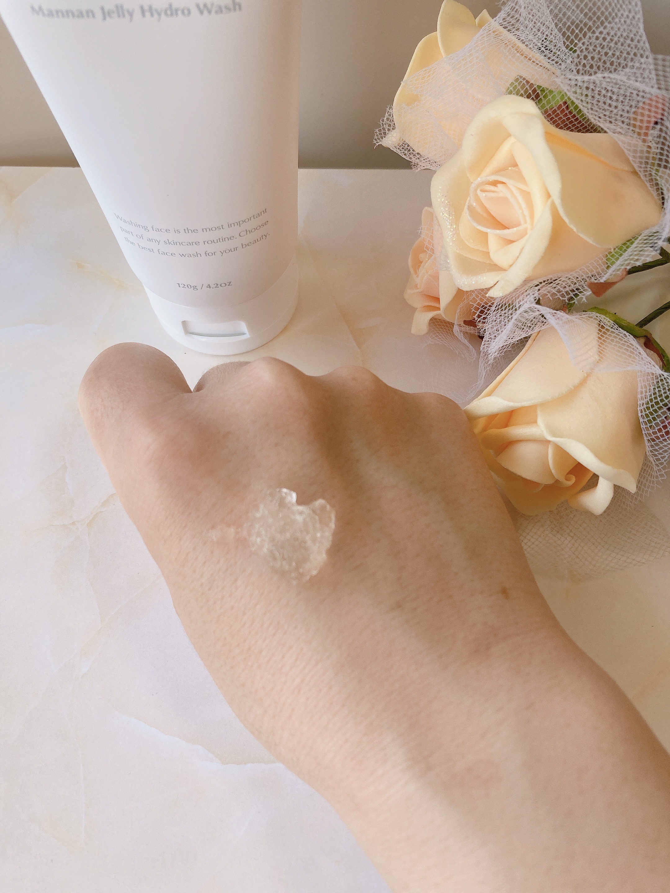 マンナンジェリーハイドロウォッシュ/PLUEST/洗顔料を使ったクチコミ（2枚目）