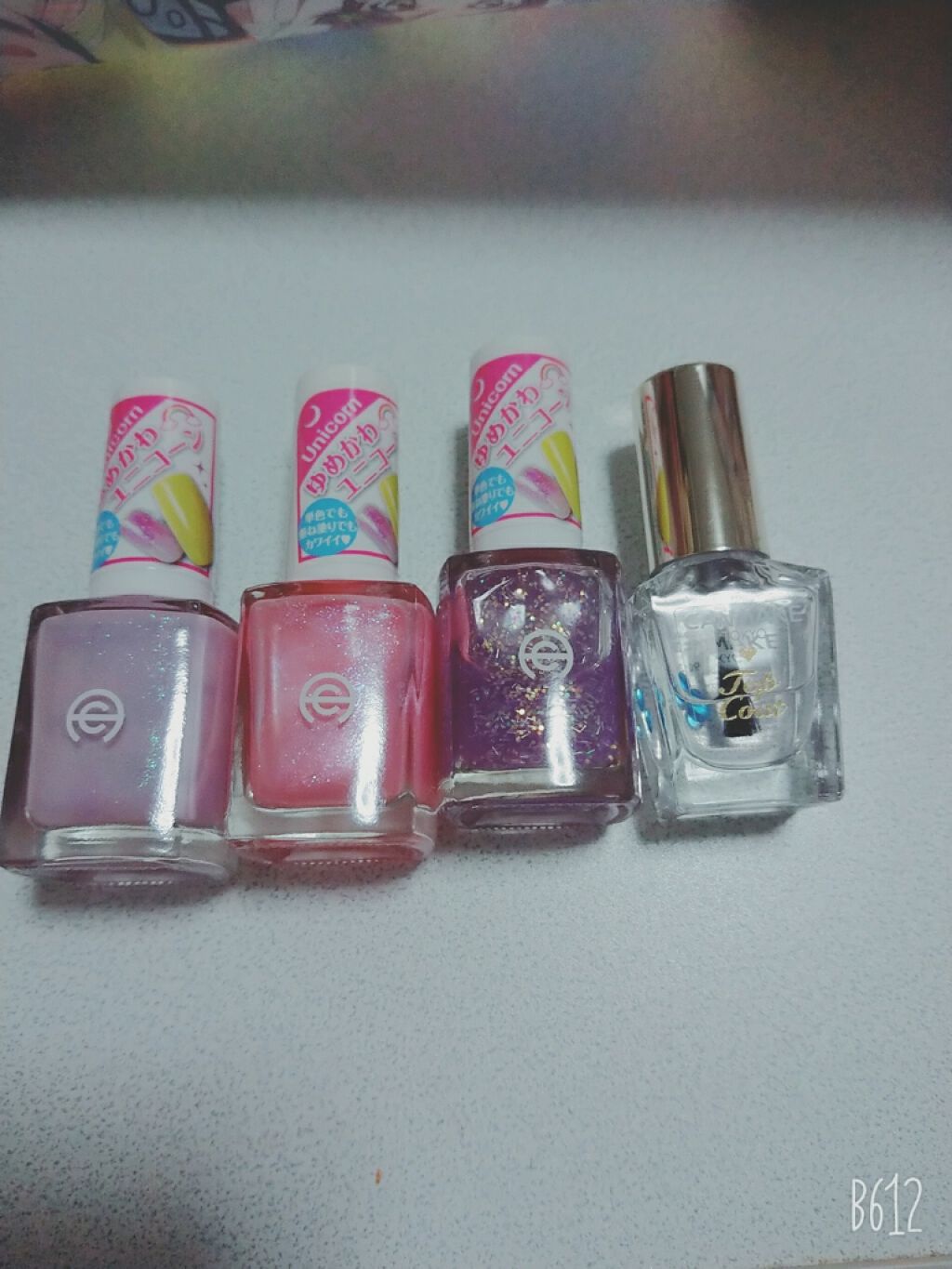 クリアネイルチップ/セリア/ネイルチップ・パーツを使ったクチコミ（2枚目）