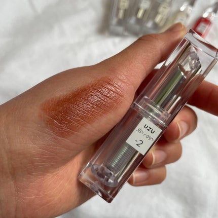 38°C / 99°F Lipstick <TOKYO>/UZU BY FLOWFUSHI/口紅を使ったクチコミ(2枚目)