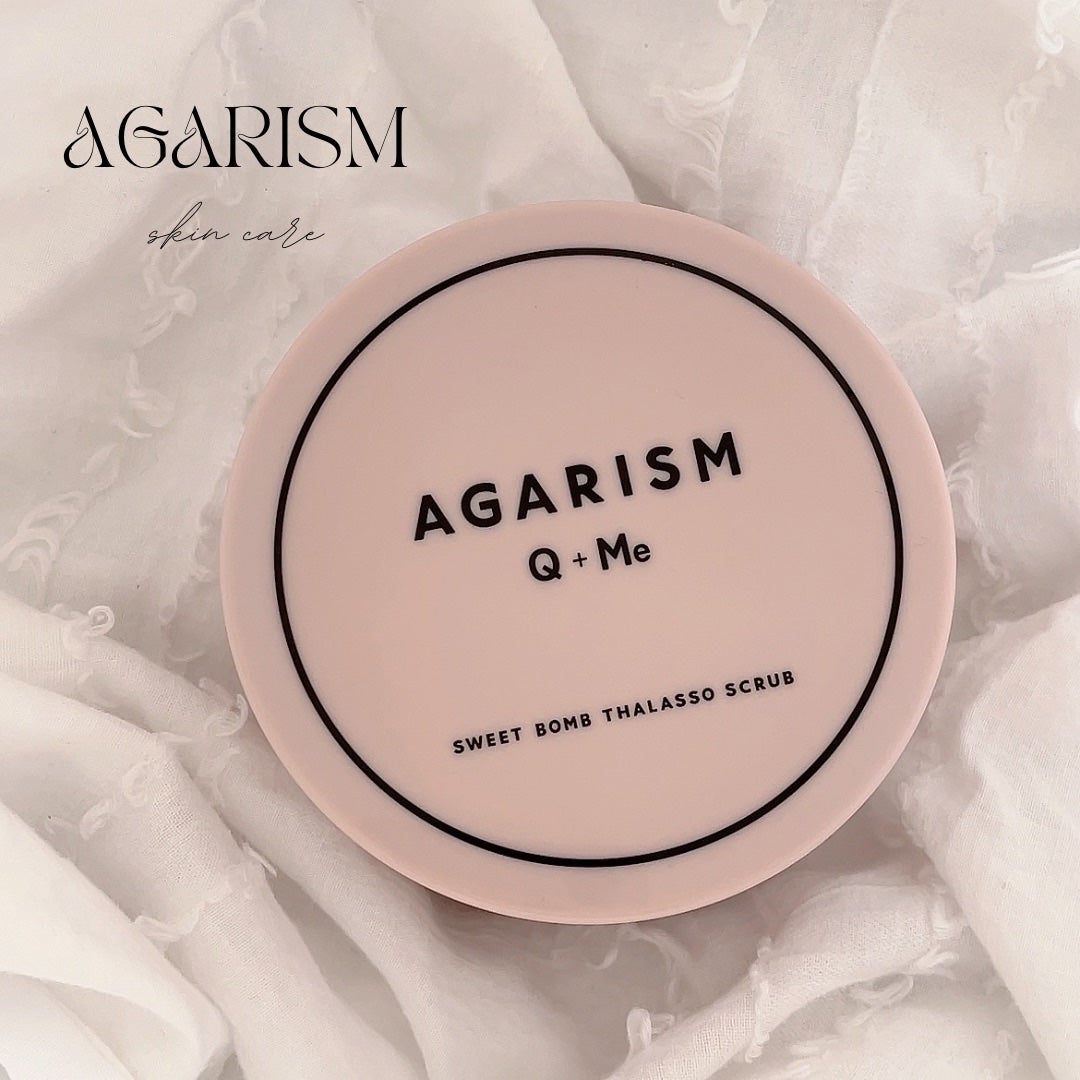 Q+Me スウィート ボム タラソ スクラブ/AGARISM/バスト・ヒップケアを使ったクチコミ(1枚目)
