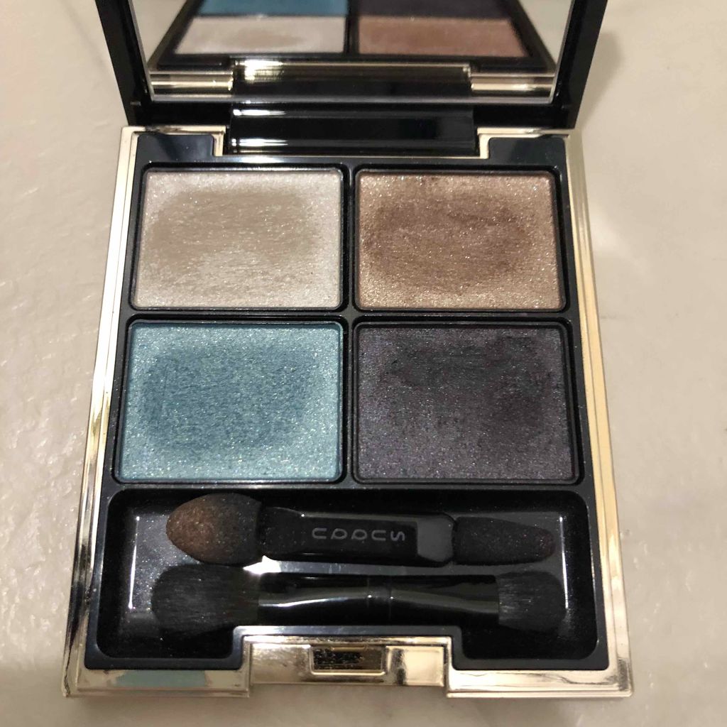 デザイニング カラー アイズ 07 翡翠光 -HISUIKOU/SUQQU/アイシャドウパレットを使ったクチコミ（1枚目）