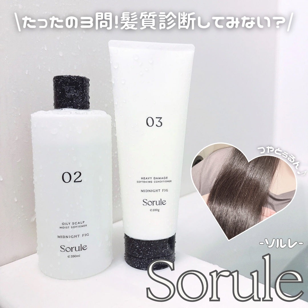 モイストソフナー 02オイリースカルプ/Sorule/市販シャンプーを使ったクチコミ(1枚目)