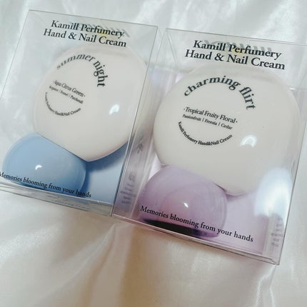 パフューマリー ハンド&ネイルクリーム サマーナイト 50ml/カミール/ハンドクリームを使ったクチコミ(2枚目)