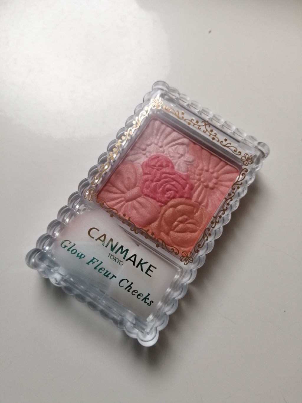 グロウフルールチークス/キャンメイク/パウダーチークを使ったクチコミ（1枚目）
