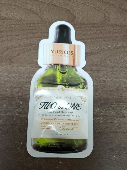 ユリコス 2in1 シカ フェイシャル シートマスク/YURICO5/シートマスク・パックを使ったクチコミ(1枚目)