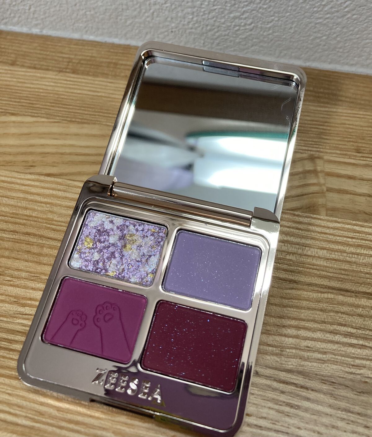 アニマルアイシャドウ(4シェード)/ZEESEA/アイシャドウパレットを使ったクチコミ（2枚目）
