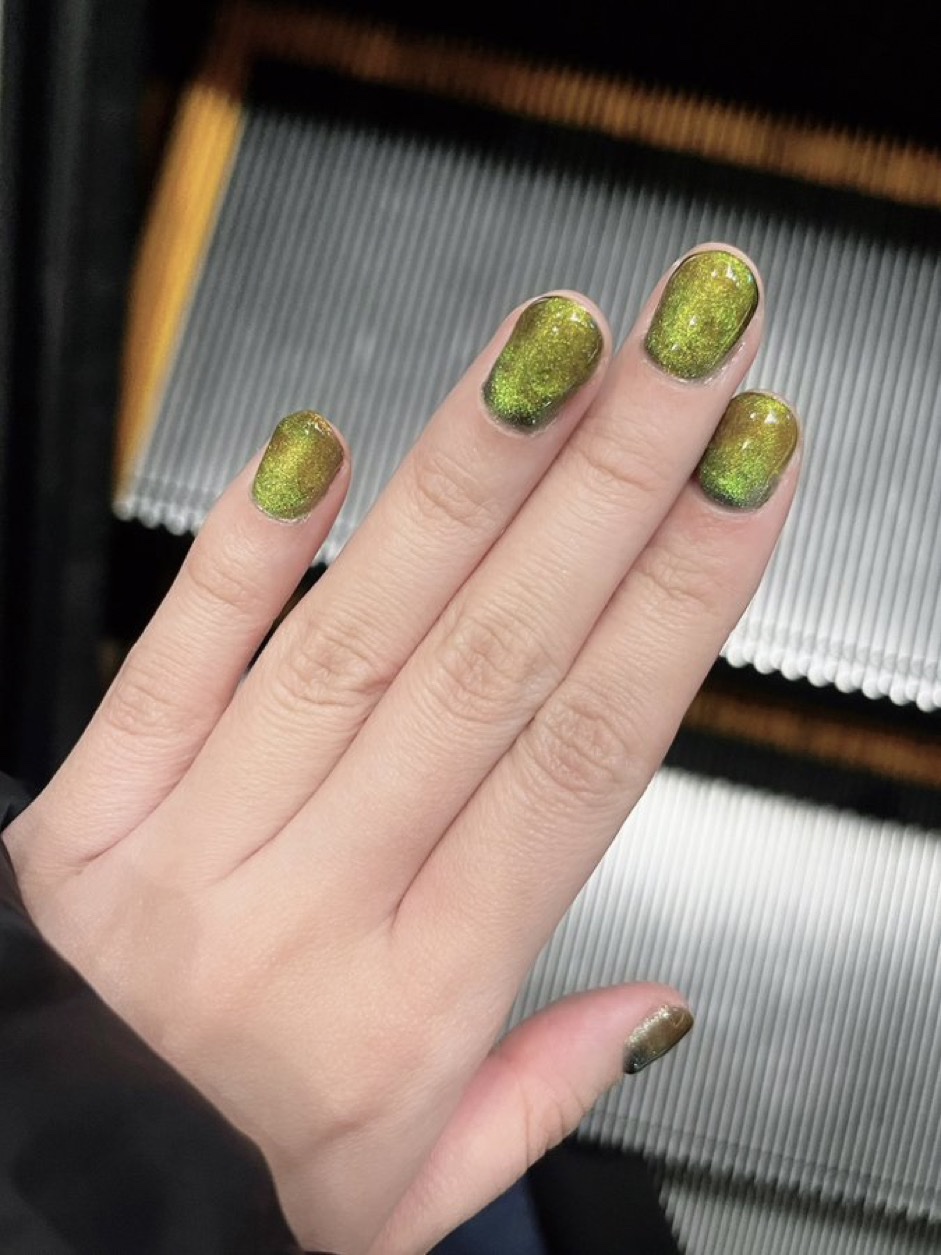 ジェルネイル（ライト対応）/セリア/ジェルネイルを使ったクチコミ（2枚目）