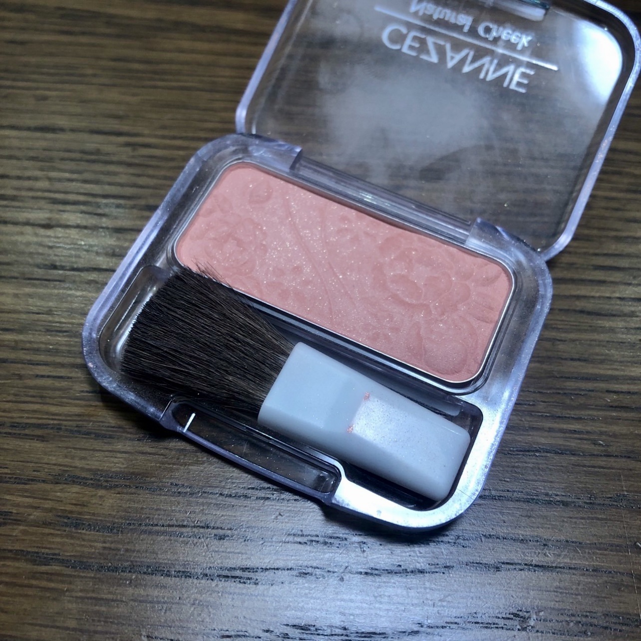 ナチュラル チークN 10 オレンジピンク/CEZANNE/パウダーチークを使ったクチコミ（1枚目）