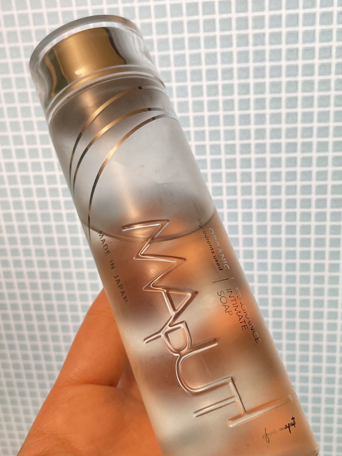 オーガニックフレグランスインティメイトソープ MAPUTI/MAPUTI/デリケートゾーンケアを使ったクチコミ(1枚目)