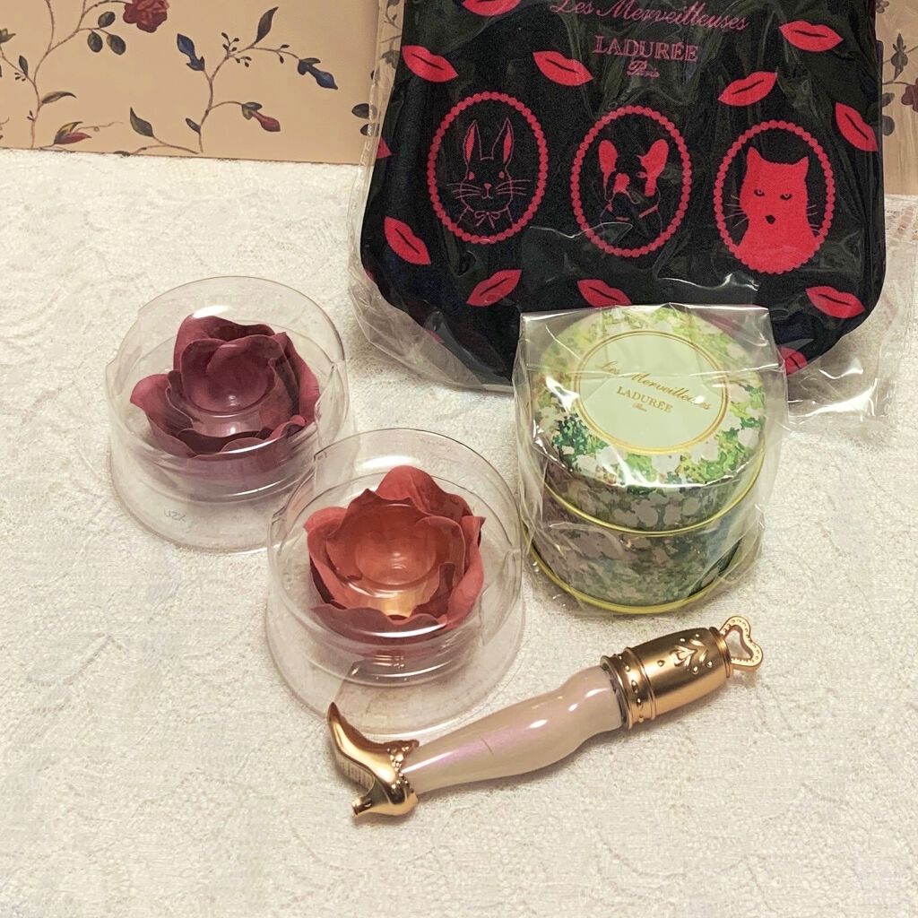 フェイス カラー ローズ ラデュレ/レ・メルヴェイユーズ ラデュレ/パウダーチークを使ったクチコミ（3枚目）