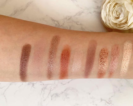 UR GLAM BLOOMING EYE COLOR PALETTE/U R GLAM/アイシャドウパレットを使ったクチコミ(2枚目)
