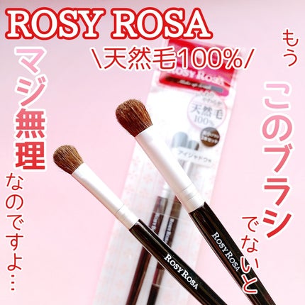 アイシャドウブラシセット/ロージーローザ/メイクブラシを使ったクチコミ(1枚目)