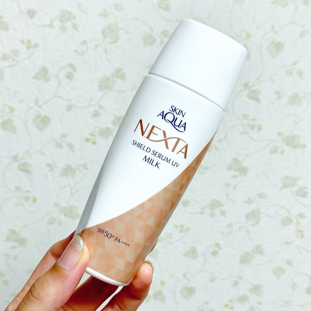 ネクスタ® シールドセラムUVミルク/スキンアクア/日焼け止めミルクを使ったクチコミ(2枚目)