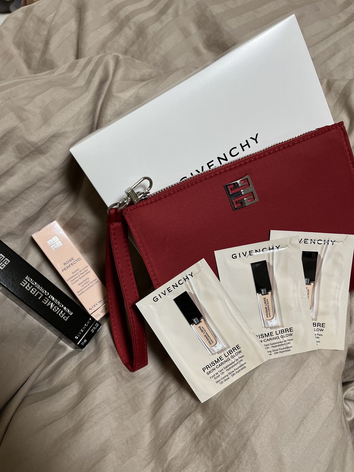 ローズ・パーフェクト No.110 ミルキー・ヌード/GIVENCHY/リップバームを使ったクチコミ（1枚目）