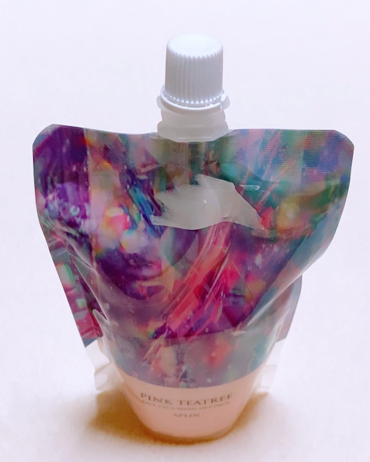 ピンクティーツリーライスシカウォッシュオフパック/APLIN/洗い流すパック・マスクを使ったクチコミ(3枚目)