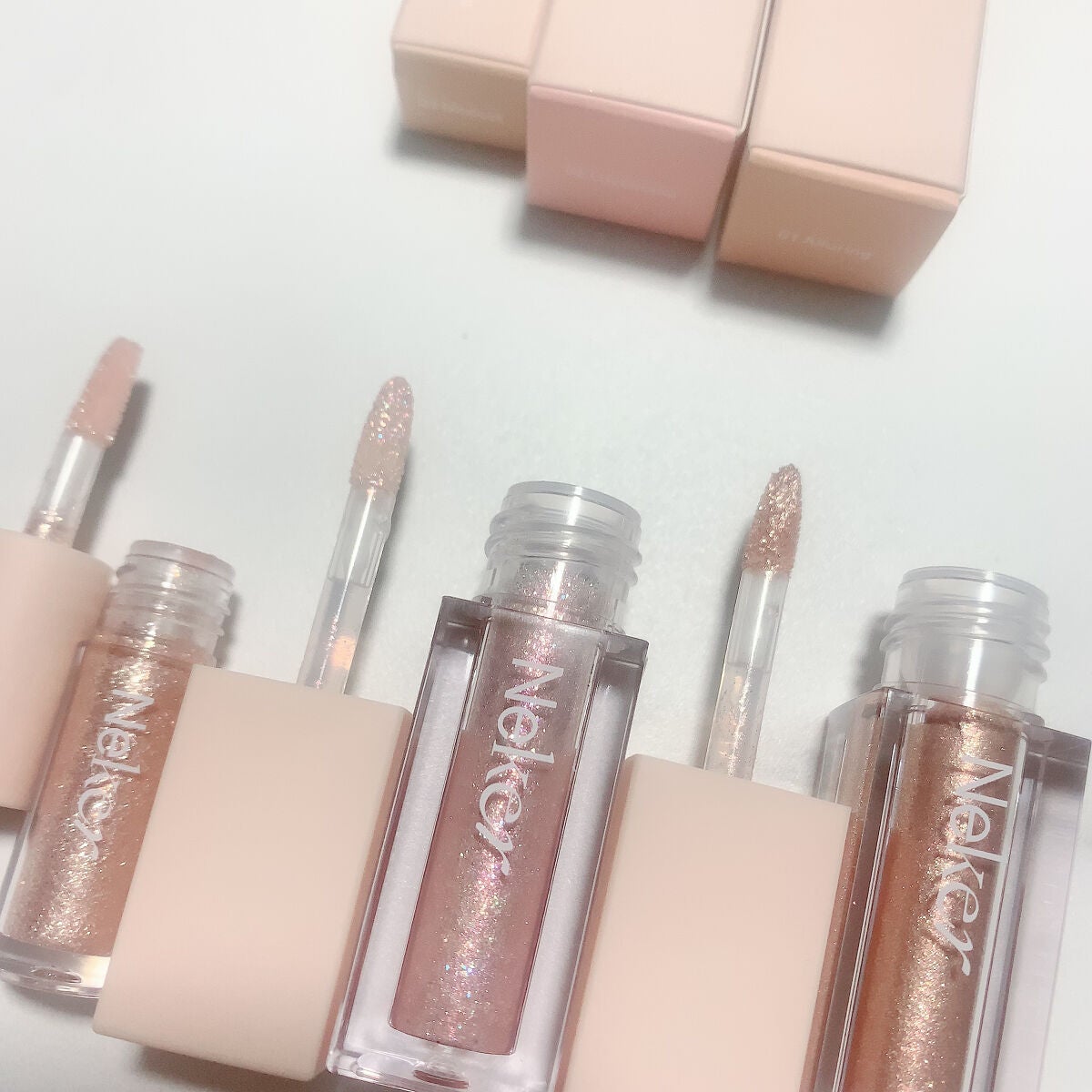 Neker/Neker /リキッドアイシャドウを使ったクチコミ(5枚目)