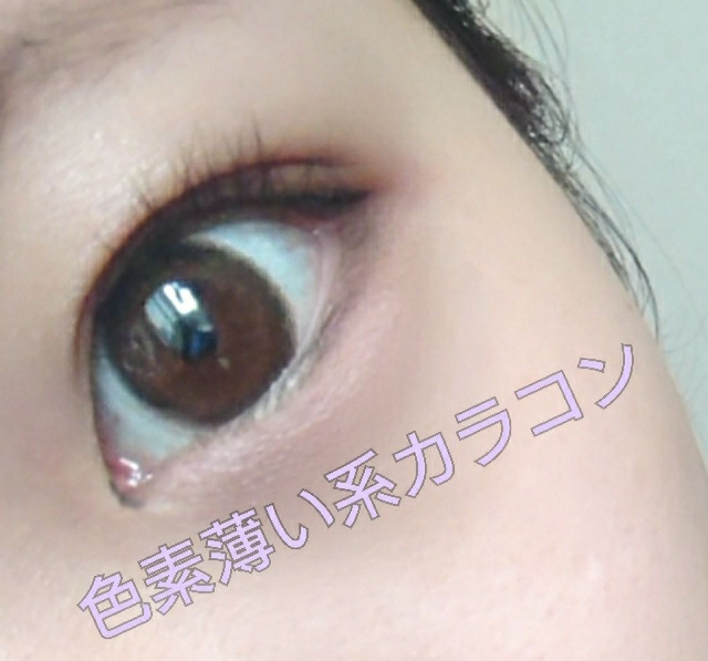 ミッシュ ブルーミン マンスリー (クォーターヴェール シリーズ／イノセント シリーズ)/ミッシュブルーミン/１ヶ月（１MONTH）カラコンを使ったクチコミ（1枚目）