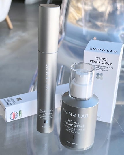 ヴィーガンリポソームレチノールセラム/SKIN&LAB/美容液を使ったクチコミ(10枚目)