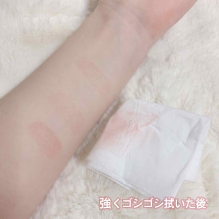 ラスティンググロスリップ/CEZANNE/口紅を使ったクチコミ(4枚目)