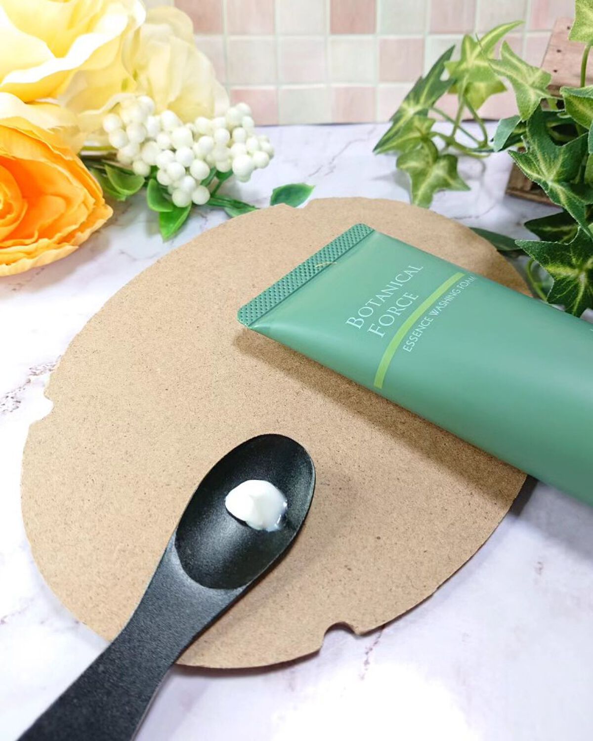 つるつるクレイウォッシュ/ボタニカルフォース/洗顔フォームを使ったクチコミ（2枚目）