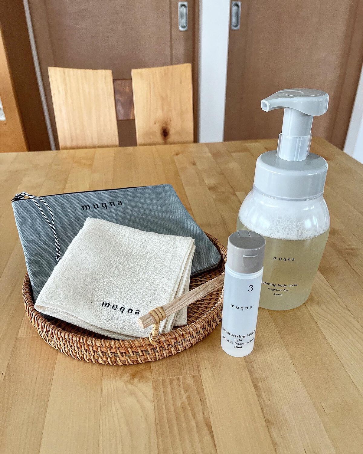 muqna(ムクナ) 泡ボディウォッシュ/東急ハンズ/ボディソープを使ったクチコミ（1枚目）