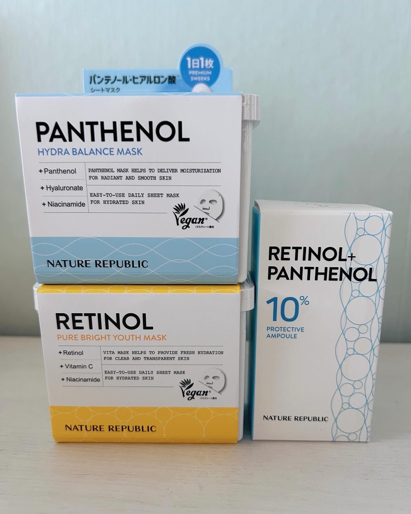 キューブマスク パンテノール/ネイチャーリパブリック/シートマスク・パックを使ったクチコミ(8枚目)