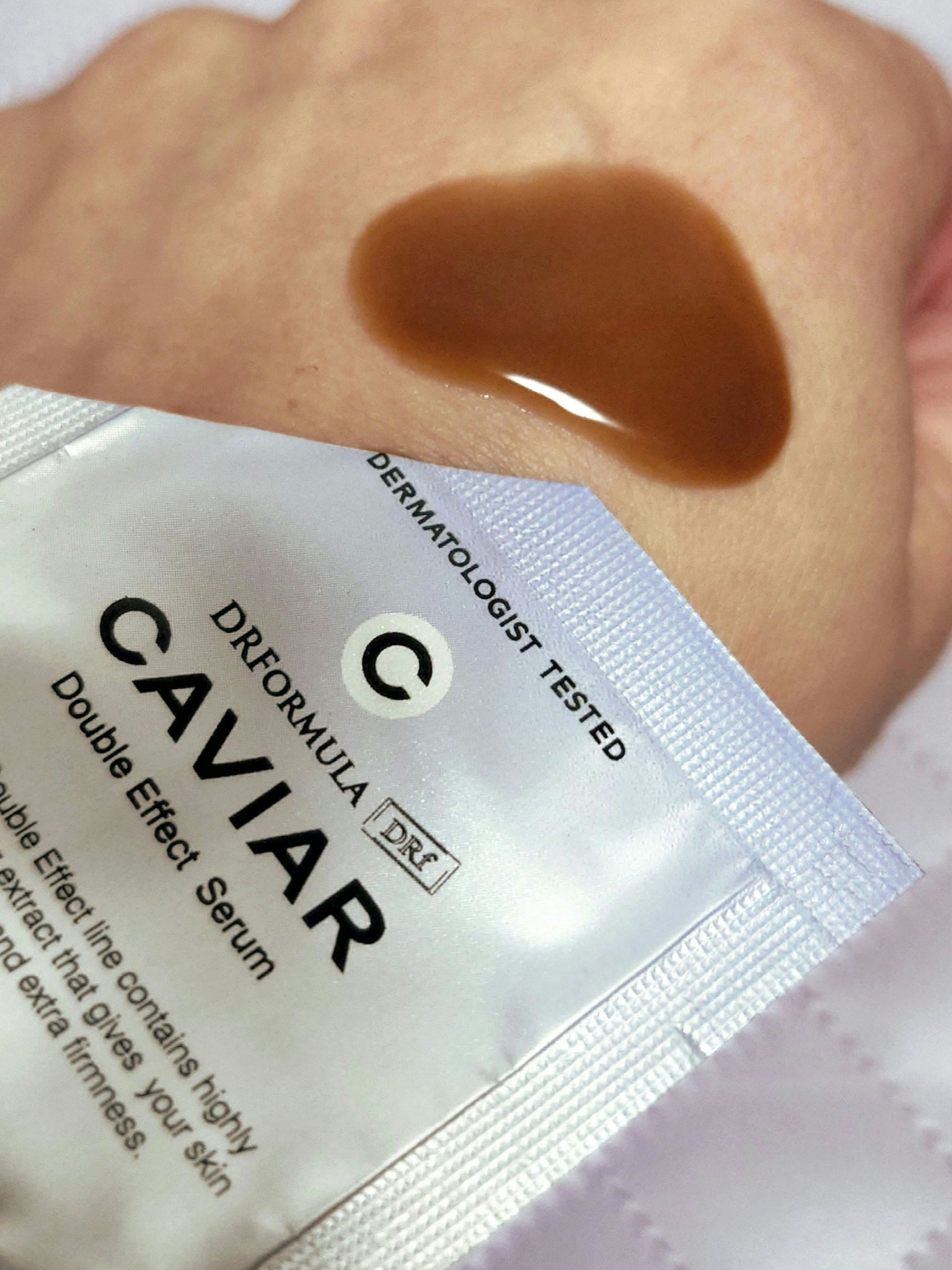 DR FORMURA CAVIAR Double Effect Serum/It's skin/美容液を使ったクチコミ（3枚目）