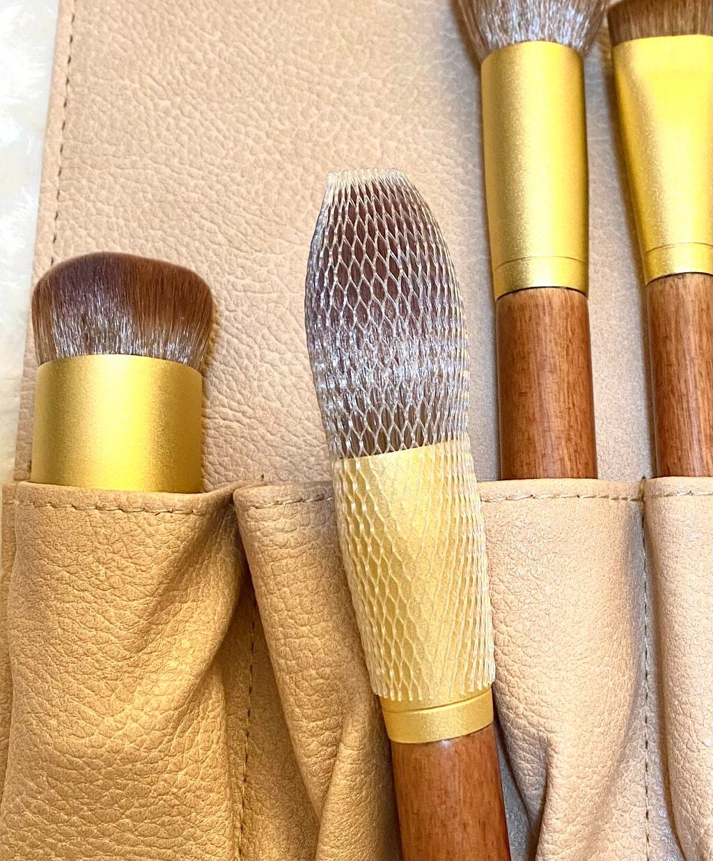 SIXPLUS X MARILYN 10本メイクアップブラシセット/SIXPLUS/メイクブラシを使ったクチコミ(2枚目)