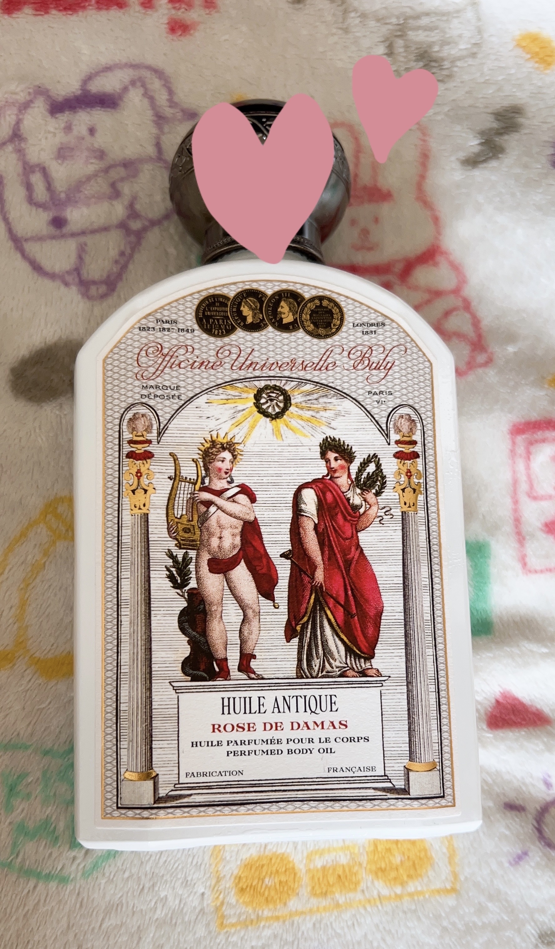 ユイル・アンティーク ローズ・ドゥ・ダマス/オフィシーヌ・ユニヴェルセル・ビュリー/ボディオイルを使ったクチコミ（1枚目）