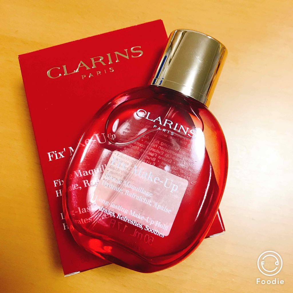 フィックス メイクアップ/CLARINS/ミスト状化粧水を使ったクチコミ(1枚目)