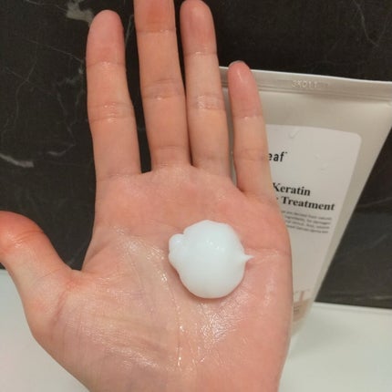 LPTケラチンリペアトリートメント/Daleaf/洗い流すヘアトリートメントを使ったクチコミ(3枚目)