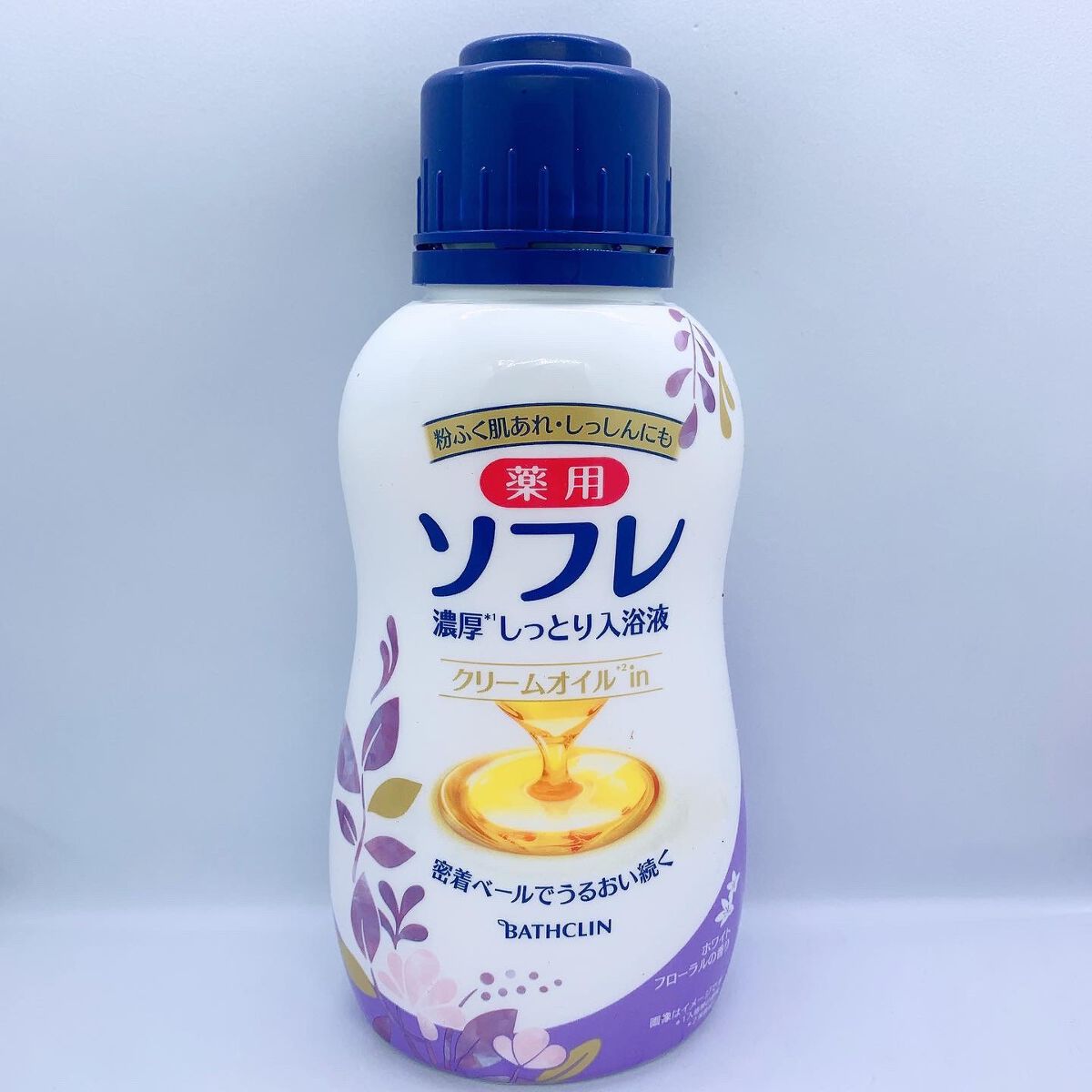 濃厚しっとり入浴液 ホワイトフローラルの香り/薬用ソフレ/保湿系入浴剤を使ったクチコミ(1枚目)