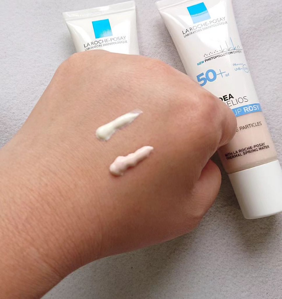 UVイデア XL プロテクショントーンアップ ローズ/ラ ロッシュ ポゼ/日焼け止めクリームを使ったクチコミ（2枚目）
