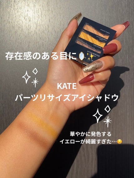 パーツリサイズシャドウ/KATE/アイシャドウパレットを使ったクチコミ(1枚目)